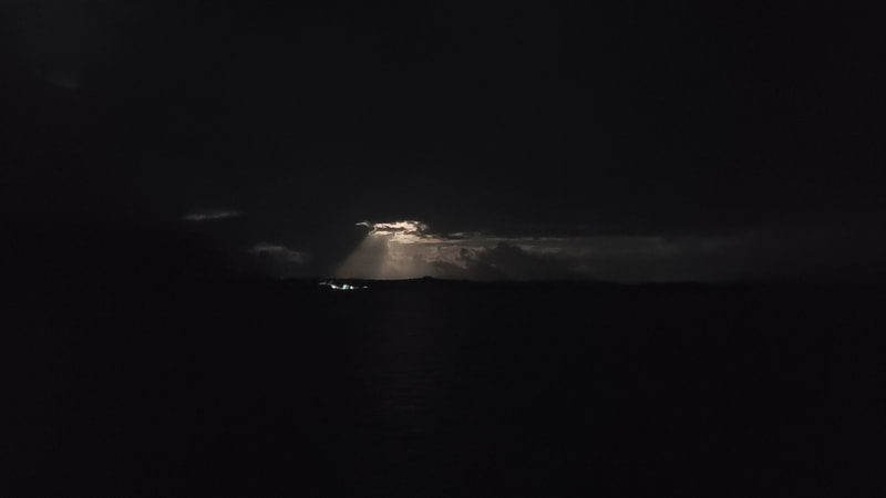 Moonlight at Compass Cay