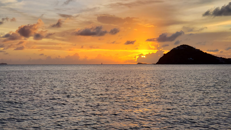 Sunset at Rendezvous Bay