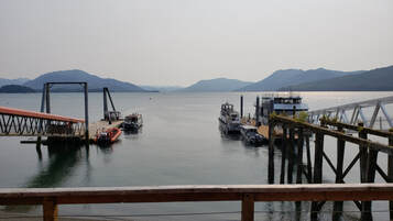 Icy Strait Point tour boat dock